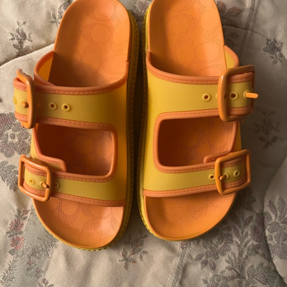 Coach sandals